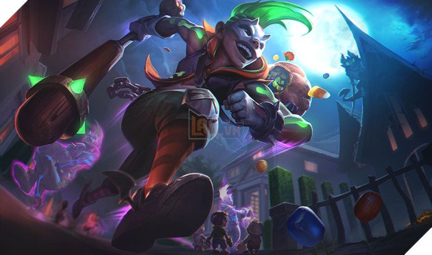 League of Legends: Released Halloween 2018 costume group backgrounds - Strong Nerf Kai'Sa, Ivern is back