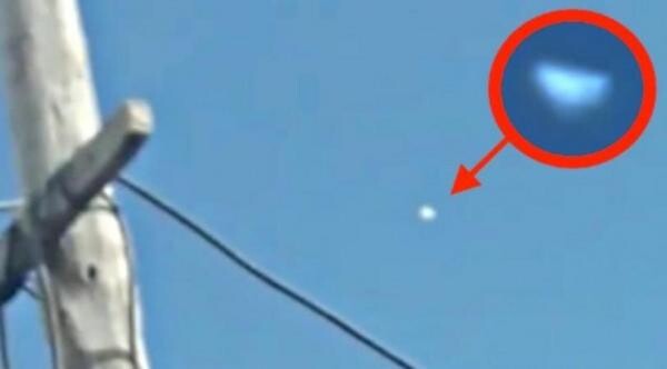 Triangular white UFO that appeared in Argentina sparks debate; skeptics call it a little cloud 1