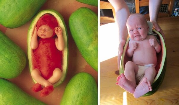 25 Funny Newborn Photoshoots That Didn’t Go As Expected 3