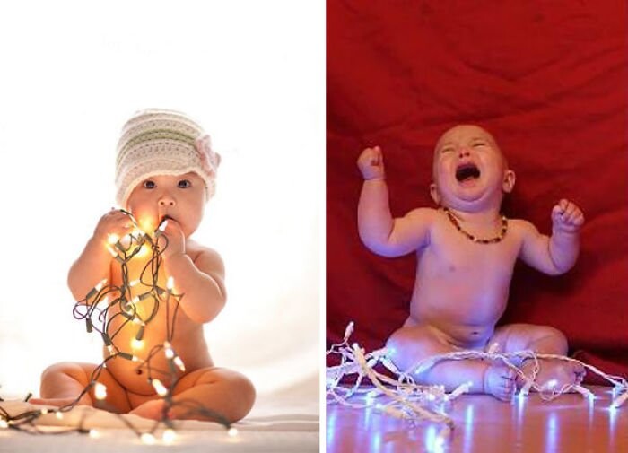 25 Funny Newborn Photoshoots That Didn’t Go As Expected 23