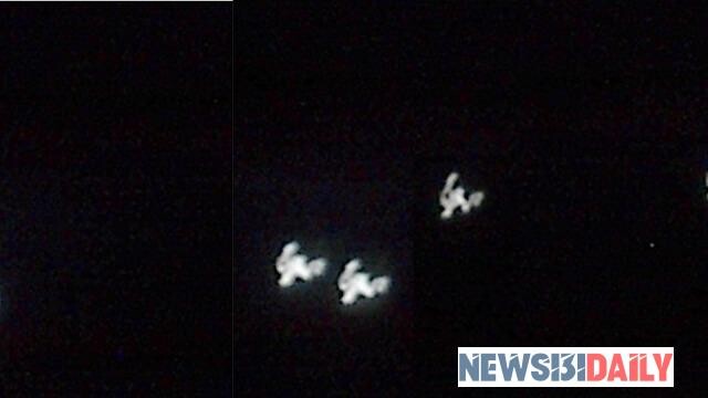 That's it!! 6 Eye Witnesses To 3 White UFOs Photograped By Pilot In Mid Air 2