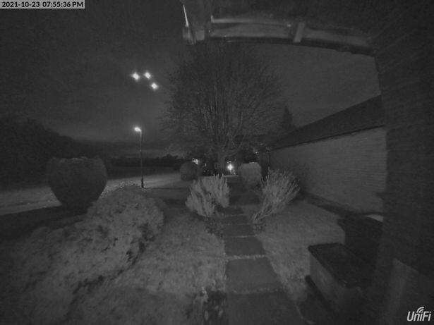 A Doorbell Camera Captures Footage Of A Triangular Object (Video) 1