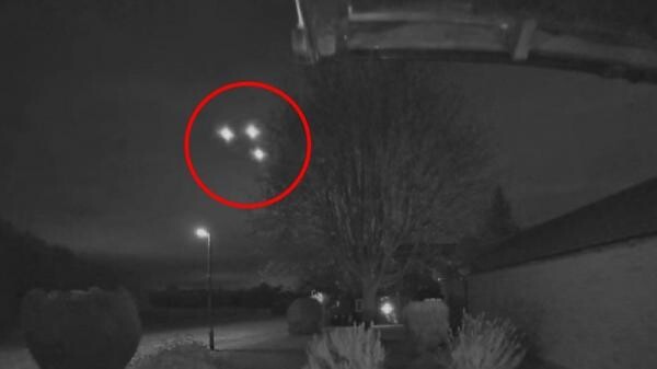 A Doorbell Camera Captures Footage Of A Triangular Object (Video) 2
