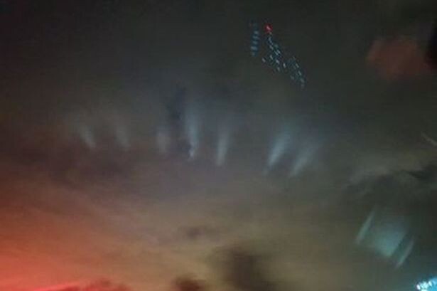 UFO SIGHTING: Couple baffled by 'weird lights' as they traveled along the M6 3