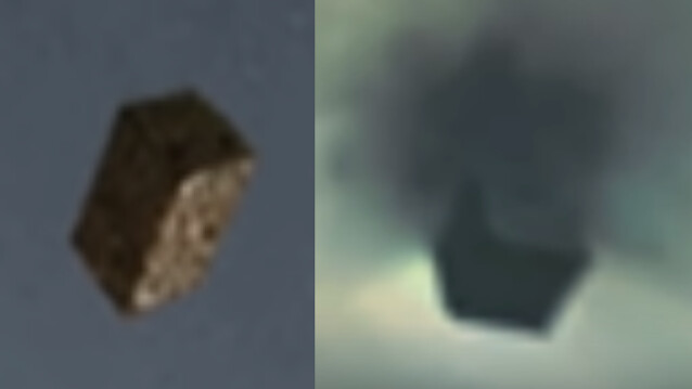 Black 'Cube' UFO hurtles out of over El Paso - Aliens or a hoax? 2